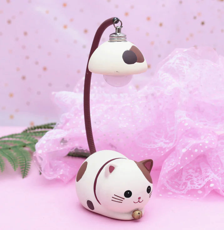 Cartoon Cat Mini Night Light Table Lamp
