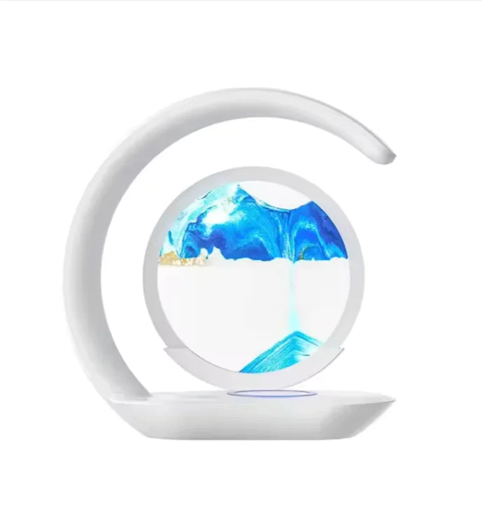 Wireless Charger Sand Art Lamp