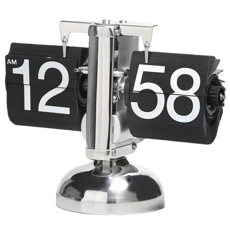 European Style Automatic Flip Clock for Home Decor