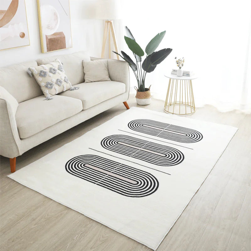 Cashmere Feel Rectangle Floor Mat