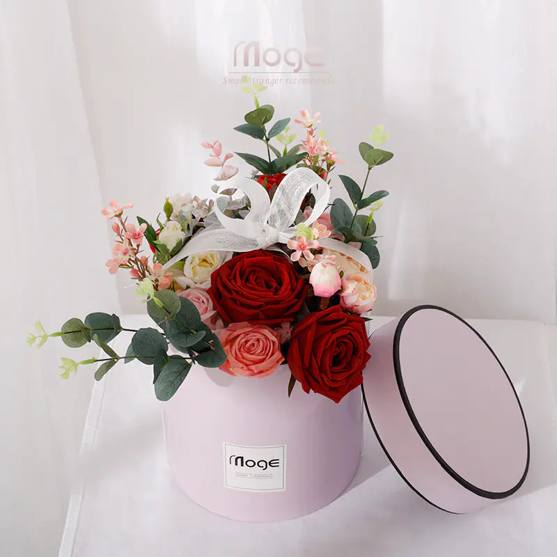 Silk Rose Decor Set
