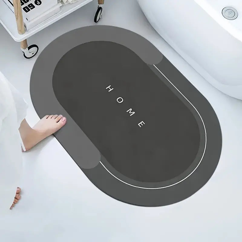 Non-Slip Quick Dry Diatom Bath Mat for Bathroom 15.7" x 23.6"