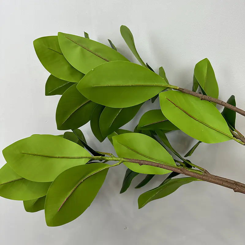 Realistic Magnolia Leaves and Branches for Home Decor