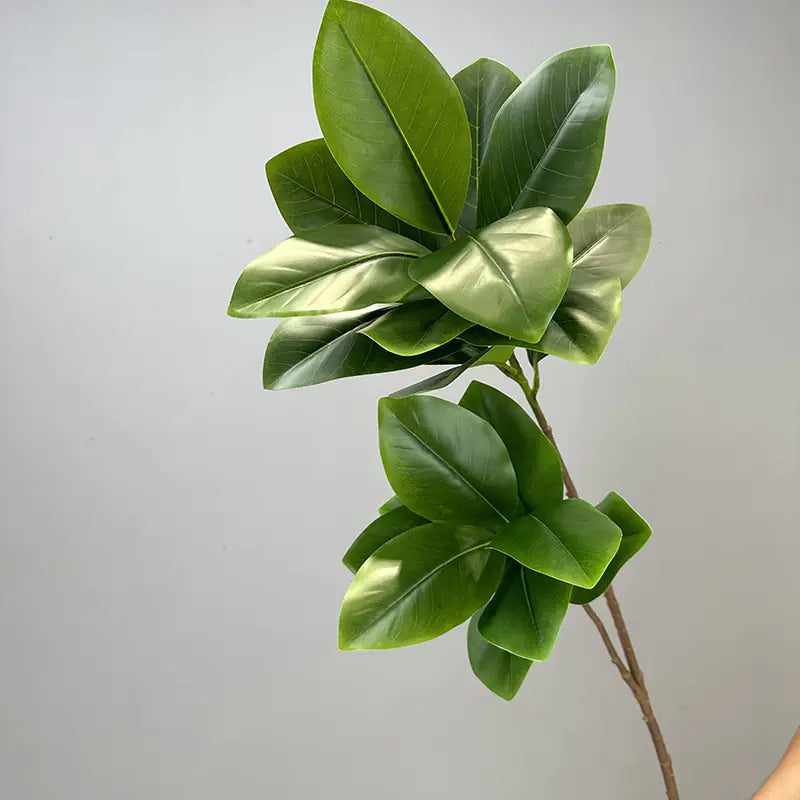 Realistic Magnolia Leaves and Branches for Home Decor