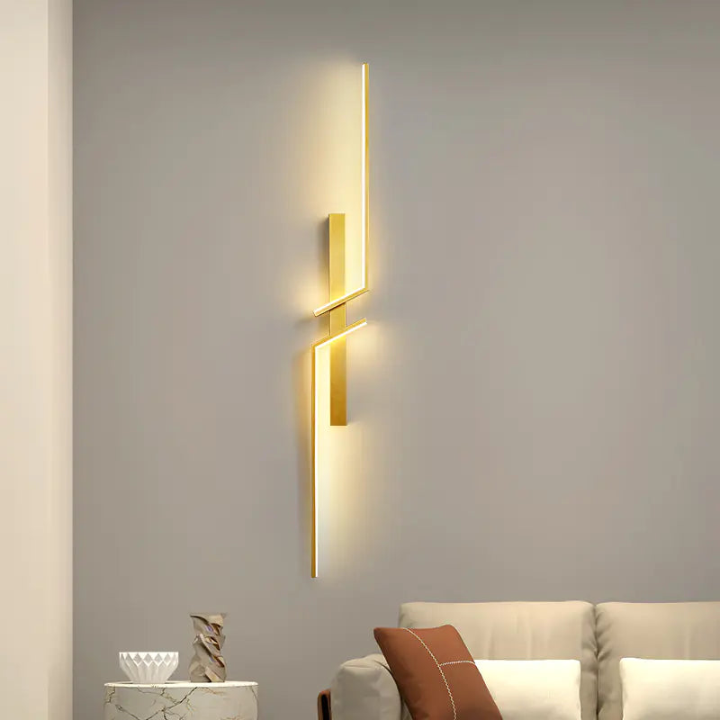 Modern Minimalist Long Strip Wall Lamp for Bedroom & Living Room
