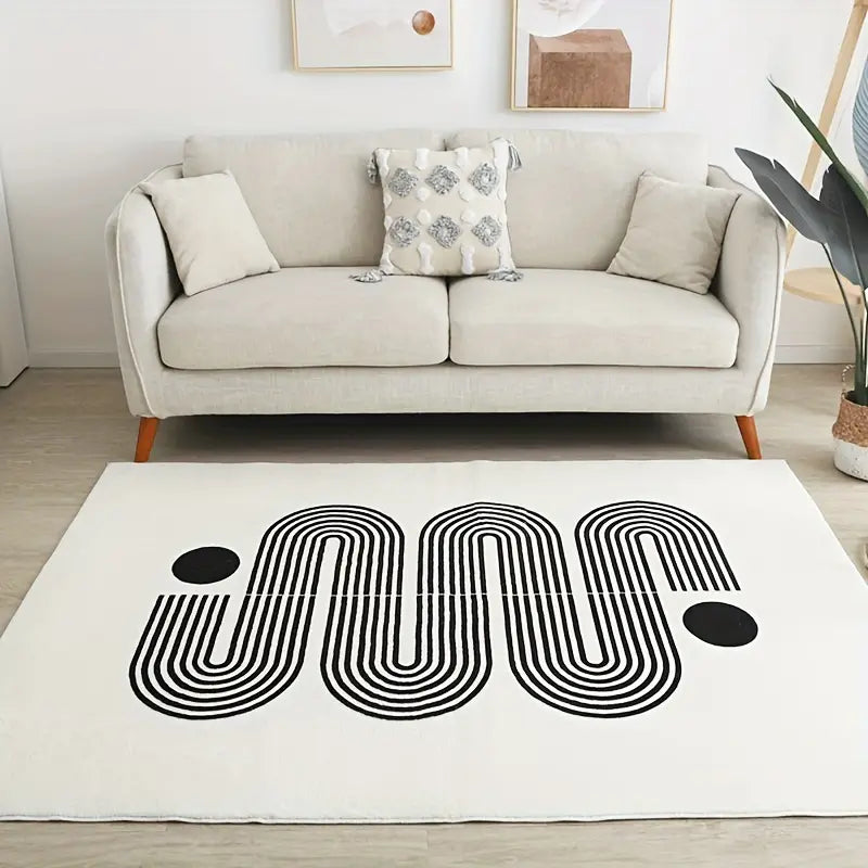 Cashmere Feel Rectangle Floor Mat