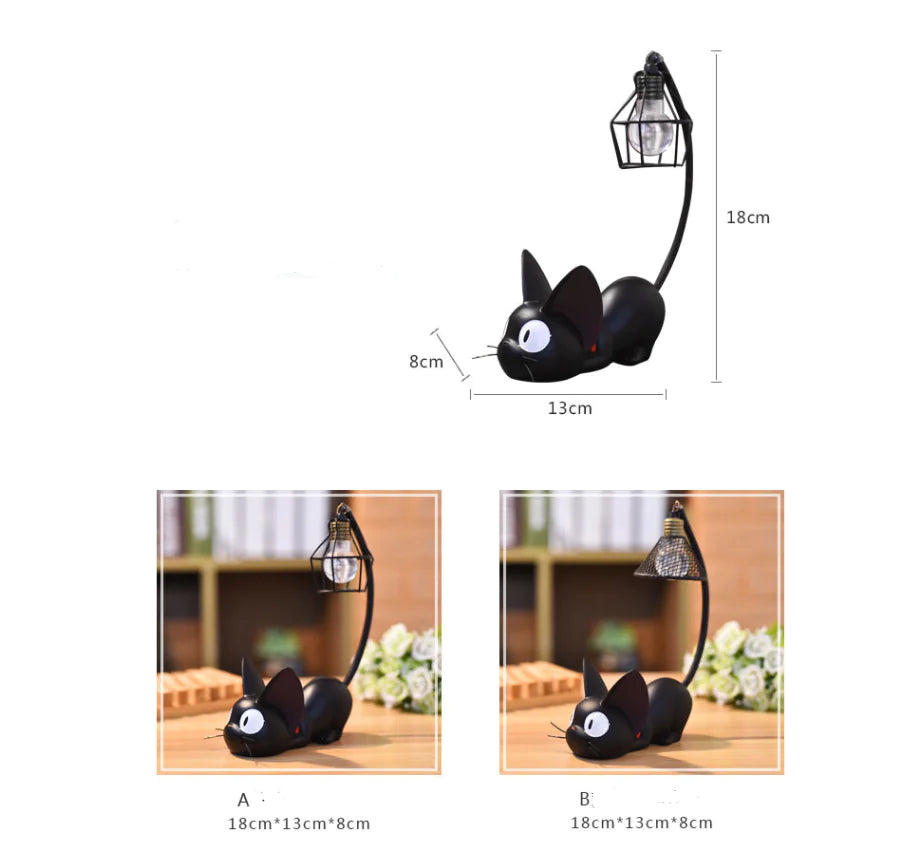 Cartoon Cat Mini Night Light Table Lamp