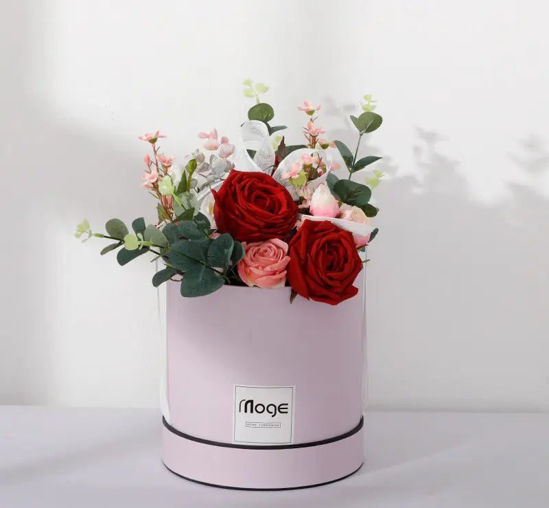 Silk Rose Decor Set