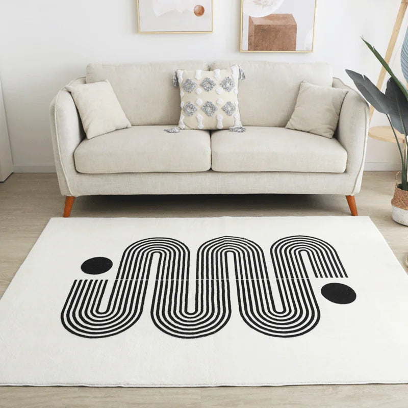 Cashmere Feel Rectangle Floor Mat