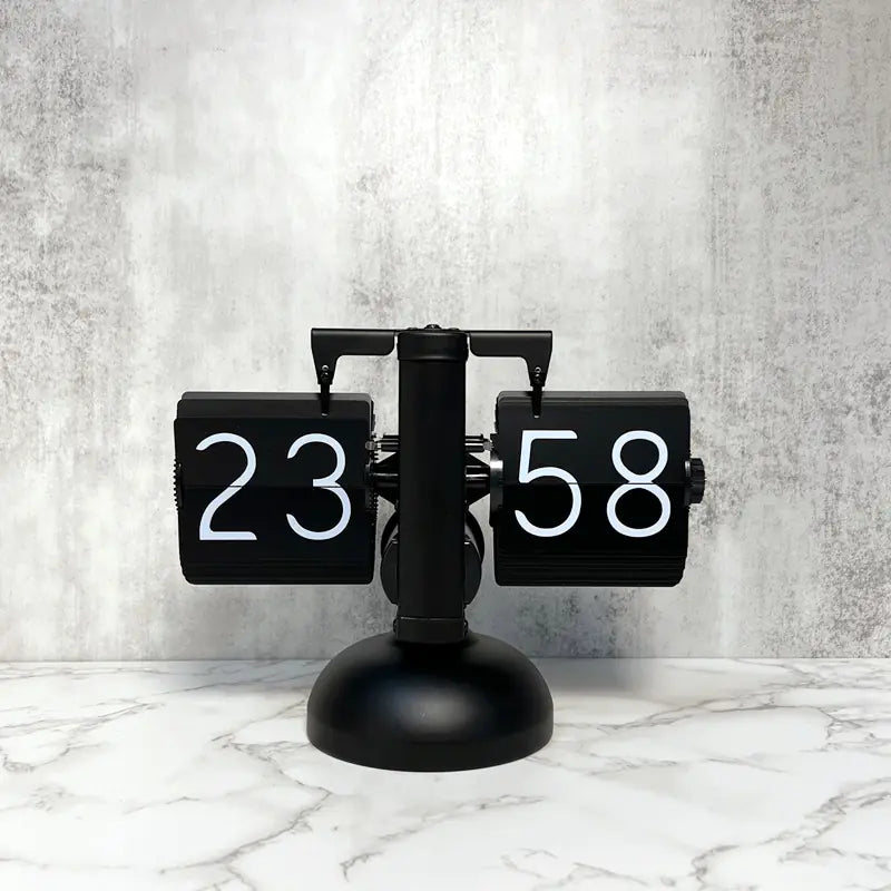 European Style Automatic Flip Clock for Home Decor