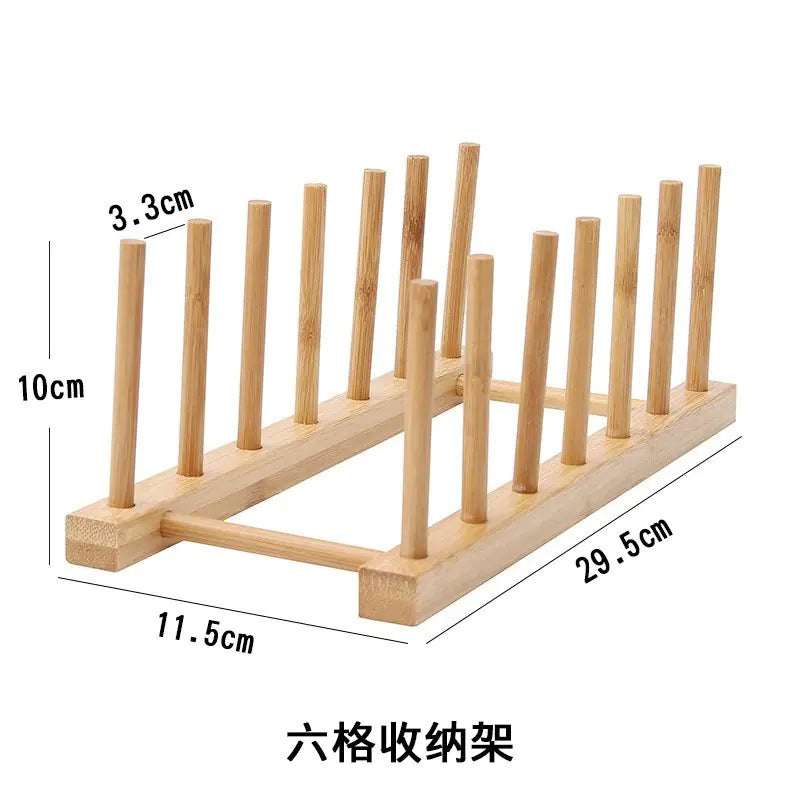 Round Bamboo Heat-Resistant Table Mat for Home Use